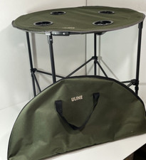 28" Round Portable Folding Picnic Table Canvas Beach, Tailgate, Camping, Picnic Camping & Picnic Table price