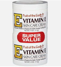 Fruit of the Earth Vitamin E Skin Care Cream Super Value, 4 Oz., 2 Pack Hand Care price