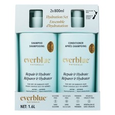 everblue Shampoo and Conditioner Repair Hydrate Dry Damaged Hair 2x 800ml ea NEW Hair Care Masks & Serums & Sprays price