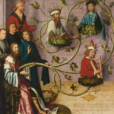 Hans Holbein the Elder - Tree of Jesse - Art Print on Paper or Canvas Research on Historical Events price