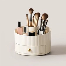Desktop Makeup Organizer Box for Brushes Lipstick Eyeshadow and Accessories Makeup Brushes and Accessories price