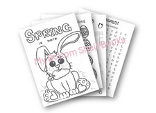 DIGITAL CONTENT- 2025  Spring Coloring & Activity Book-25 Pages *PRINTING REQ'D* History Books price