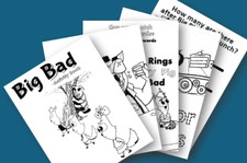 DIGITAL CONTENT- 2025 Big Bad Coloring & Activity Book 30+ Pages PRINTING REQ'D History Books price