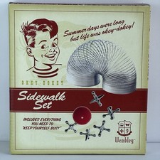 SLINKY & JACKS Okey-Dokey Sidewalk Set Wembley Toys Children Game Okey Sets price