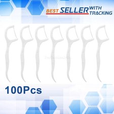 100 CT Micro Dental Floss Tooth Picks Plastic Oral Teeth Flossers Fresh Care Dental Floss price