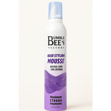 BUMBLE BEE Hair Styling Mousse Natural Shine Curl Defining, Maximun Strong Volum Hair Styling Mousse price
