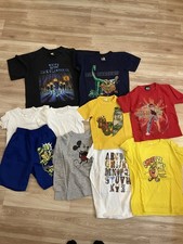 Vintage Boys T Shirt Lot Of 10 Cartoon Network Goosebumps Ninja Turtles Skate Boys' T-shirt price