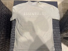 Fear of God Essentials Kids T-Shirt Size 10 Large Beige Logo Tee 100% Cotton￼ Boys' T-shirt price
