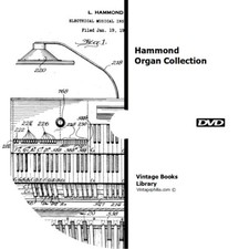 * 22 HAMMOND ORGAN MANUALS BROCHURES BOOKS on DVD REPAIR RESTORATION SERVICE Organs price