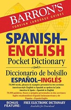 Spanish-English Pocket Dictionary: 70,000 words, phrases & examples Foreign Language Dictionaries price