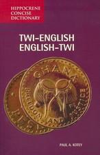 Twi-English/English-Twi Concise Dictionary (Hippocrene Concise Dictionary) Foreign Language Dictionaries price