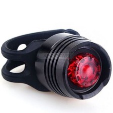 Bike Bicycle Cycling Warn Red LED Rear Light Waterproof Safety Tail Lamp - Black Bicycle Accessories price