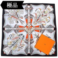 Hermes Carre 90 Silk Scarf Bouquets Sellier Multicolor with Tag Authentic Japan Shawl price
