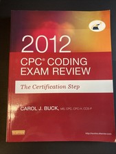 CPC Coding Exam Review 2012: The Certification Step VG YGS and LYS Books price