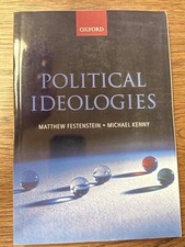 Political Ideologies : A Reader and Guide by Michael Kenny (2005, Perfect) Ideologies price