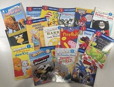 Random Lot of 10 Level 1 Step Into Reading | I Can Read | Learn To Read FOR BOYS Story Books price