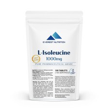 L-Isoleucine 1000mg Tab – BCAA Amino Acid for Muscle, Strength, Recovery Support Amino Acid price