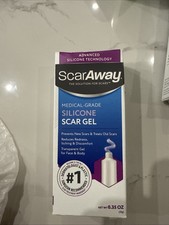 ScarAway  Medical-Grade Silicone Scar Gel 0.35 oz exp 02/27+ (F1) Stretch Mark Prevention and Removal price