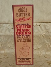 BUTTER SWEET-COCOA BUTTER-MASSAGE-IN STRETCH MARK CREAM-W/VITAMIN E-COLLAGEN-NIB Stretch Mark Prevention and Removal price