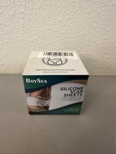 Boysea Silicone Scar Sheets Tape Roll 1.6'' x 150'' Silicone Scar Tape Sealed Stretch Mark Prevention and Removal price