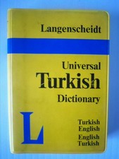 Langenscheidt's Universal Turkish Dictionary: Turkish-English/English-Turkis... Turkish Dictionary price