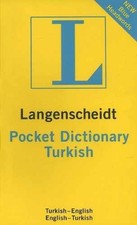Langenscheidt Turkish Pocket - Paperback, by Akdikmen Resuhi - Very Good Turkish Dictionary price