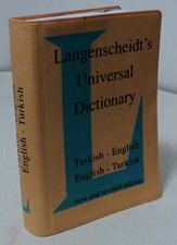 Langenscheidt's Universal Dictionary - Turkish - English / English - Turkish Turkish Dictionary price