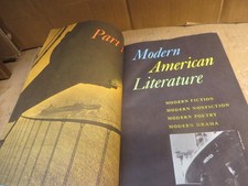VINTAGE TEXTBOOK " ADVENTURES in AMERICAN LITERATURE " 1958 850 pages American Literature price