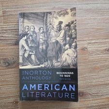 Norton Anthology of American Literature American Literature price