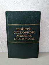 Taber's Cyclopedic Medical Dictionary 17th Ed 1993 Reference Book Medical Books price
