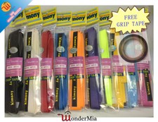 5pcs KIMONY Anti-slip Absorbent Tennis Badminton Foam Grip + Tape (10 COLOR) CA Tennis & Badminton price