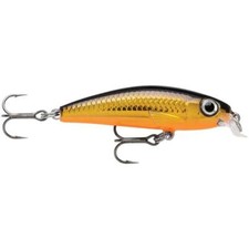 Rapala Ultra Light Minnow Wobbler Sinking G Gold Hardbait Artificial Bait 3D-Eye Artificial Bait / Rapala price