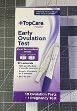 ➕TopCare 10 Early Ovulation Tests + 1 Pregnancy Test 99% Accurate Exp:04/30/2027 Pregnancy / Ovulation Test price