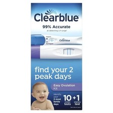Clearblue Easy Ovulation(10 Test)+ (1 Test)Pregnancy Test Kit - Exp. 3/31/2026 Pregnancy / Ovulation Test price
