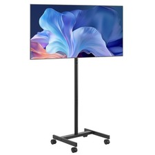 Rolling TV Stand for 17-55 Inch TV Screens with Wheels 55 lb Max Tilt Rotate Televisions price
