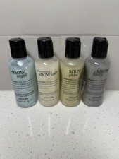 4 Pack Philosophy 3 Oz Season Of Snow 3 In 1 Shampoo Shower Gel & Bubble Bath Philosophy Sets price