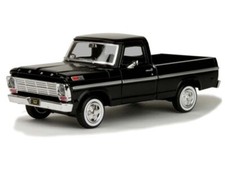 1969 Ford F-100 Pickup Truck - Black Diecast 1:24 Scale Model - 79315BK-TS American Classics price