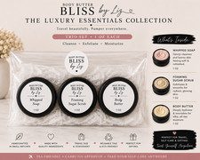 SELF CARE BUNDLE - WHIPPED SOAP - FOAMING SUGAR SCRUB - BODY BUTTER - TRIAL SIZE Body Care Sets price