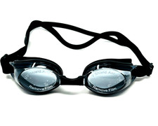 High Quality Swimming Googles Smoked UV Shield Anti Fog Lens Black Adjustable Swim Goggles price