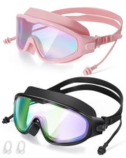 Adult Swimming Goggles, Leak-Proof, Anti-Fog Pool Glasses, Wide View Swim Goggle Swim Goggles price