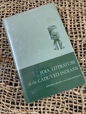 Folk Literature of the Caduveo Indians  Wilbert & Simoneau 1989 1st Ed HBDJ Folk Literature price