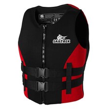 New Red XXL Neoprene Life Jacket/Vest For Boating Floating Surfing Rafting Life Jacket price