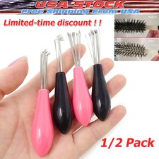 New Hair Brush Cleaning Tool Mini Comb Cleaner Brush Small Hair Brush Combs Hair Brush and Comb price