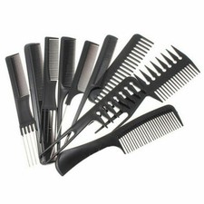 Assorted Hair Comb Set Hairdressing Salon Barbers  Brush Hair Brush and Comb price