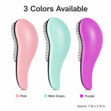 Detangling Hair Brush Soft Bristle Wet Dry Massage Comb 3 Colors Hair Brush and Comb price