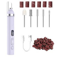 Portable Electric Nail Drill Set with Nail Drill Bits and Sanding Bands Manicure / Pedicure Supplies and Sets price