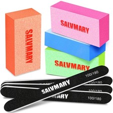 Nail Files and Buffers, Professional Manicure Tools Kit, 100/180 Grit Double Manicure / Pedicure Supplies and Sets price