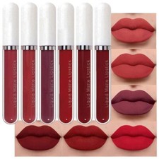 evpct CmaaDu 6Pcs Lipstick Matte Liquid Lipstick Lipgloss Set for Women, Dark Lipsticks & Lip Glosses price