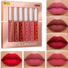 CAKAILA 6PCS Matte Liquid Lipstick Set Waterproof Velvet Lip Gloss Long Lasting Lipsticks & Lip Glosses price