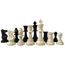 Triple Weighted Club Special Plastic Chess Set - Gloss Finish Chess price